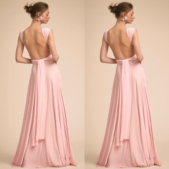 BHLDN x Twobirds Ginger Convertible Maxi Dress - Picture 2 of 4